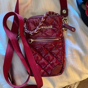 MZ WALLACE MICRO TOTE RED PATENT LEATHER